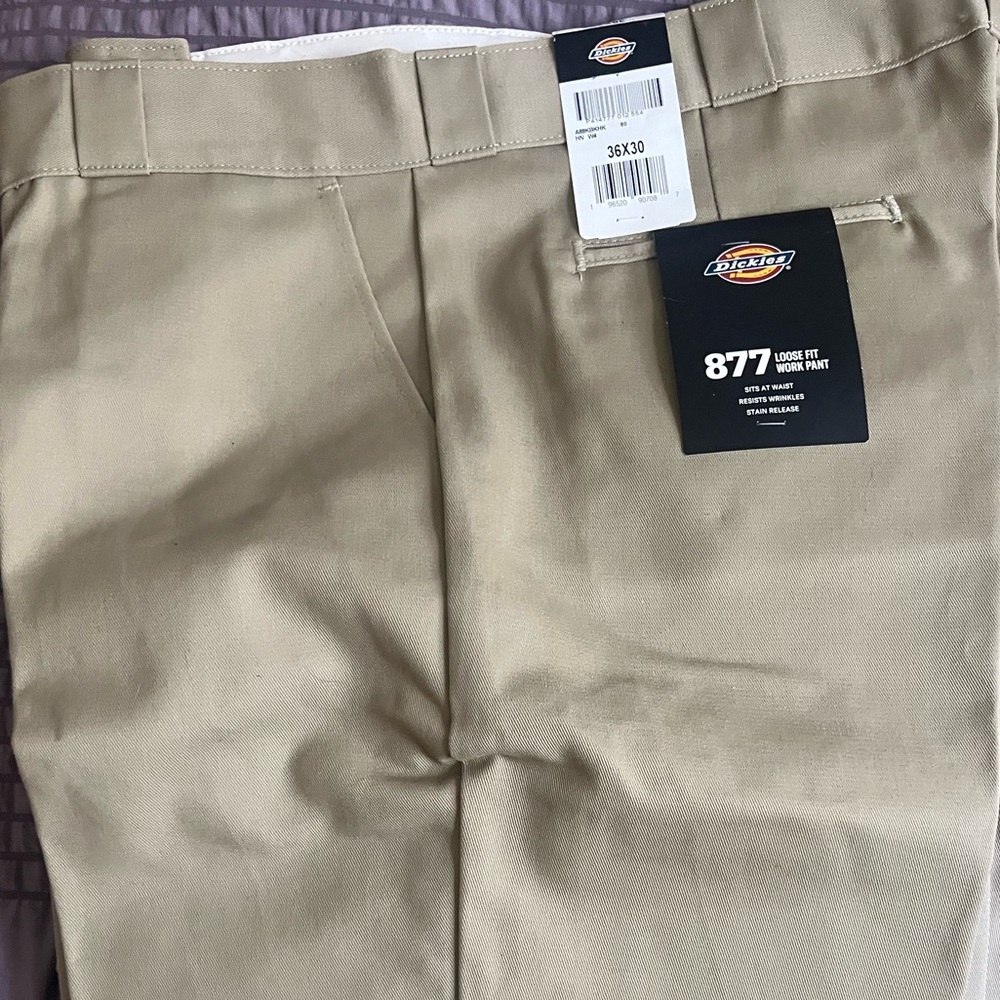 Dickies Men's Khaki Chinos